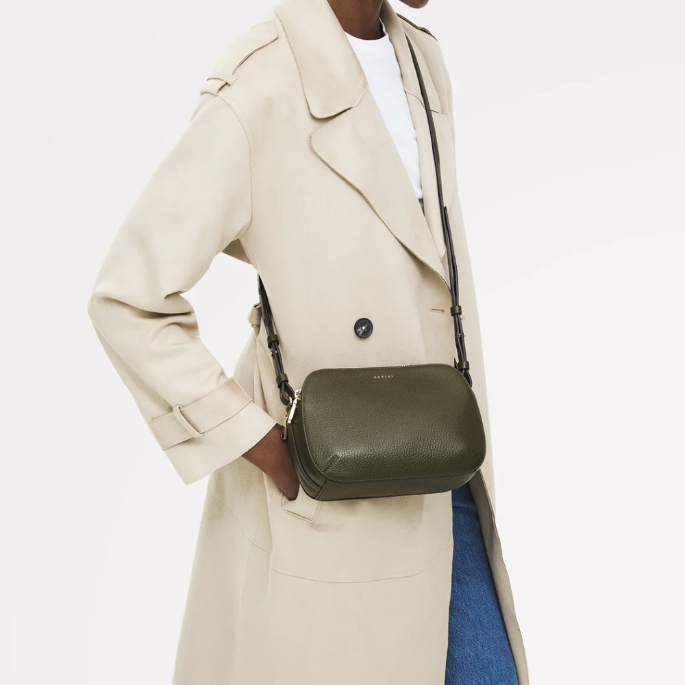 RADLEY London Dukes Place Multi-Compartment Leather Crossbody Bag - Pecan - Picture 5 of 5